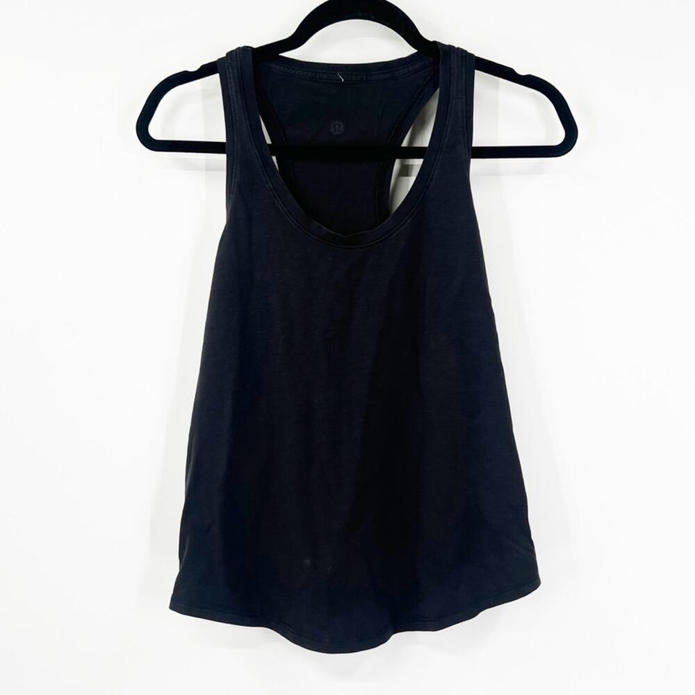 Lululemon Black Racerback Sleeveless Tank Top